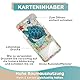 Ausweishülle mit Band, Id Badge Holder Breakaway Lanyard für, Einziehbare Badge Reel, Abnehmbare Namensschild Clips, Hals Lanyard Strap, Lehrer Büro Geschenke (Meeresschildkröte)