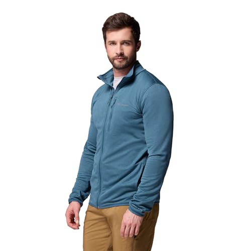 Image of Columbia Men's Essential Hike Grid Fleece Full Zip