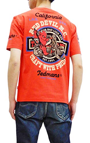 (ebh}) TEDMAN TVc TDSS-492 Red Devil M.C. oCN Gt Y tee (bh, 44-YXLTCY)