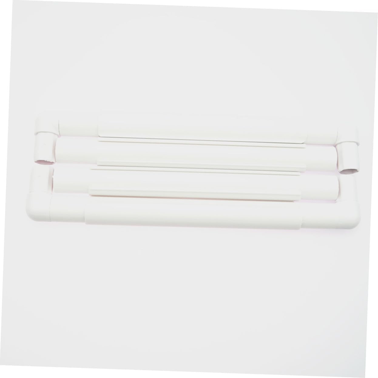 PLAFOPE Square Clip Embroidery Frame Lightweight Clamp for Cross-Stitch Quilting Needlepoint Craft Holder Easy Assembly and Storage
