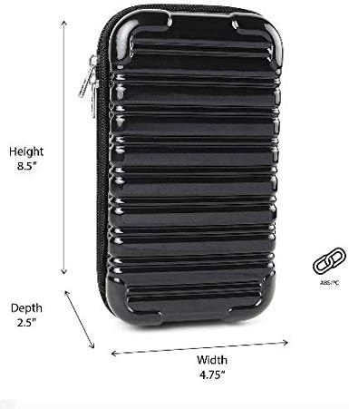 ifly hardside travel case organizer for small electronics and accessories