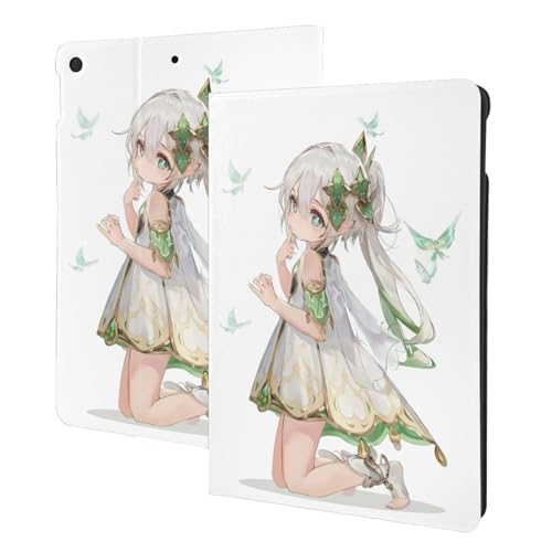 Compatible with 原神 Genshin Impact iPad 第10世代 ケース (2022年) iPad 10.9 ケース iPad 10.9インチ iPad 10.9 カバー 10世代ケース PUレザー スマートカバー オートスリープ機