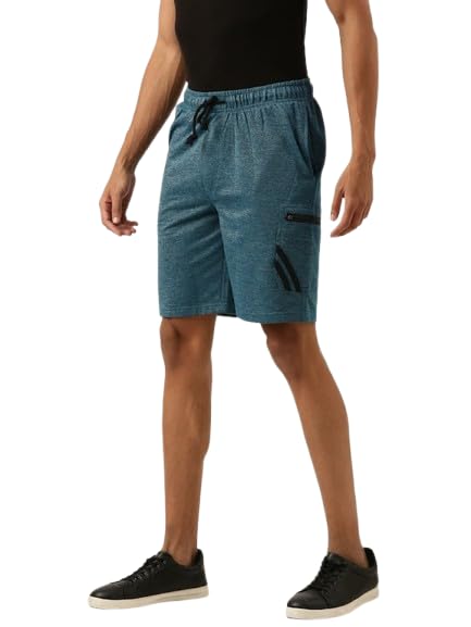 arise by beroe Men's Cargo Shorts, Elastic Waistband with Drawstring, Side Pockets-picture-23