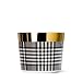 Produktbild Fürstenberg Sieger Design - Becher - Champagnerbecher - Kaffeebecher- Glencheck - Sip of Gold - Gold - weiß - Ø 9 cm