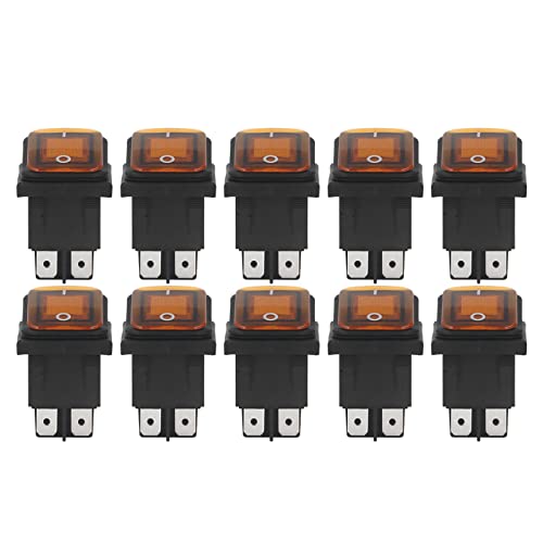 Interrupteur à bascule 30A haute capacité avec voyant LED - 6