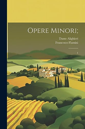 Opere minori;: 1 (Italian Edition)