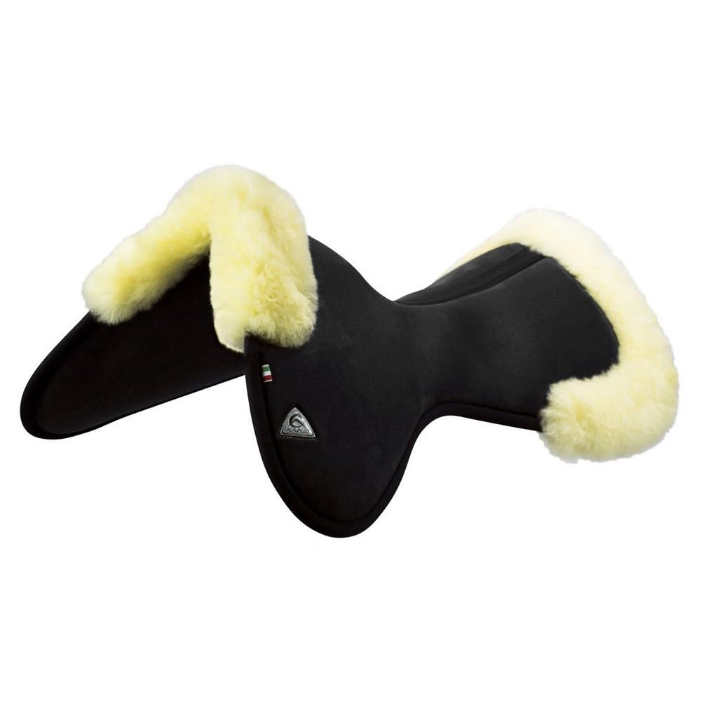 Acavallo Compensatore Close Contact in Memory Foam con Montone TUN, Bianco