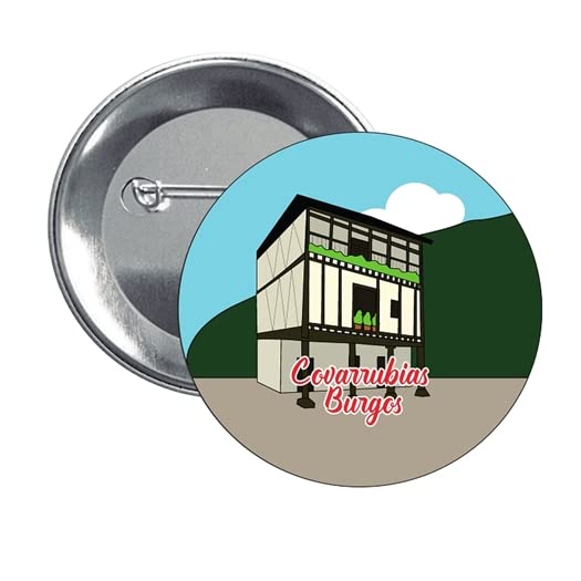 BUTTON. CAVARRUBIAS BURGOS TOURISM SPAIN