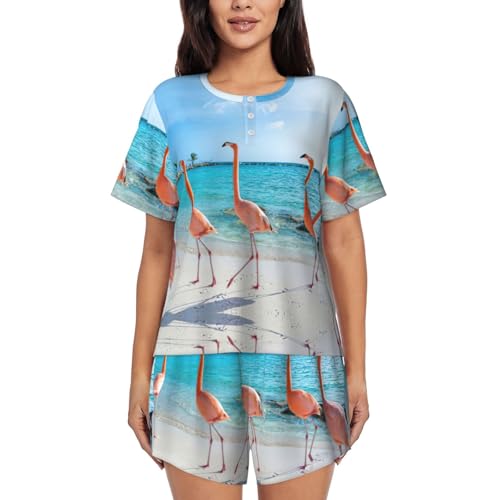 Ensemble de pyjama femme avec poches pour un sommeil frais et sans gêne