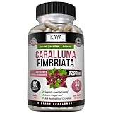 Kaya Naturals - Caralluma Fimbriata 1200mg High Potency Supplement | Maximum Strength Natural Endurance Support, Vegetarian Capsules (30 Count)