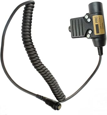 ArmorMason Amplified U94 PTT System for Comtac/MSA Sordin Compatible with Multi-pin Yaesu Radio VX-8R, etc.