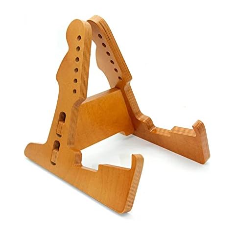 YQC Wooden Guitar Stand with Detachable A-Frame And Portable for Acoustic Guitar, Electric Guitar, Bass, Ukulele Cover