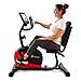 Homeology ZENPEDAL Recumbent Exercise Bike for Home, Magnetic Resistance Bike with 8 Levels, LCD Monitor with Heart Rate, Adjustable Seat with Back Support, Quiet Indoor Cycle
