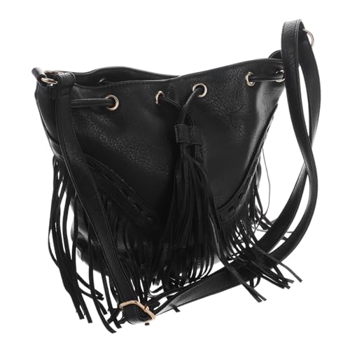 Sac seau pour femme polyester style sac bandoulière à paillettes chic