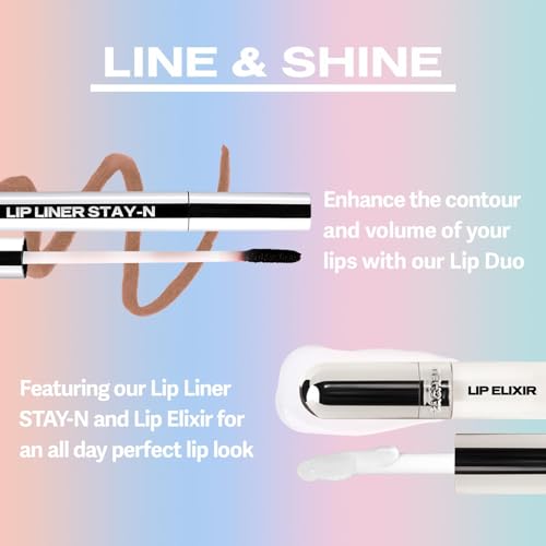 Sacheu Lip Liner Stay-N - Peel Off Lip Liner Tattoo, Peel Off Lip Stain, Long Lasting Lip Stain Peel Off, Infused with Hyaluronic Acid & Vitamin E, SINamon - Thumbnail 7