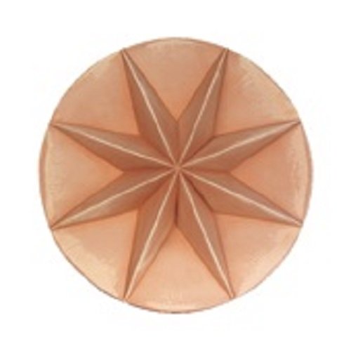Generico Luna e Stella (2 Pezzi) in Terracotta Pannelli a Muro Decorativi Fatti a Mano Made in Italy Rivestimento in Cotto Naturale Arredo Casa Giardino Terrazzo
