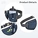 Water Bottle Holder Fanny Pack, Adjustable Strap Running Waist Bag, Reflective Sports Belt for Phone Storage, Hydration Running Pouch, Waterproof for Hiking Fitness Jogging