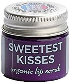 Sugar Shack Naturals Sweetest Kisses: Organic Lip Polish Sugar Scrub for Silky Smooth Lips with Organic Shea Butter and Organic Coconut Oil 15ml