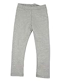 Vivian's Fashions Long Leggings - Baby Girls, Cotton (Grey, 18 Months)