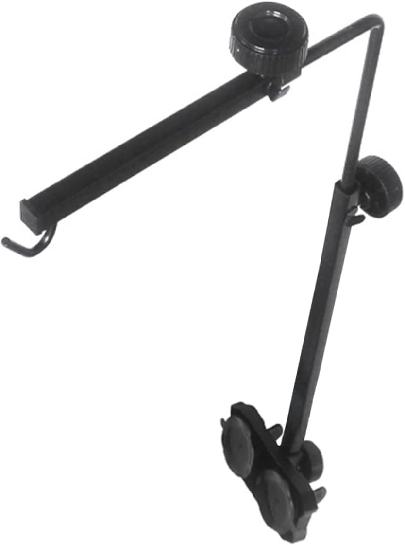 BESPORTBLE Sturdy Lamp Stand for Fish Tank Lights Bracket for Reptile and Turtle Basking Height Angle Mounting Bracket for Aquarium Lighting