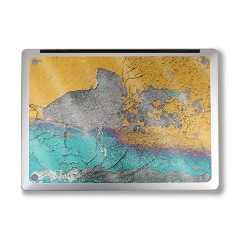 Image of Glossy Glitter Laptop Skin Compatible with Alienware M18 R2 (2024) - Chipped Spill - Premium 3M Vinyl Protective Wrap Decal Cover - Easy to Apply | Crafted in The USA by MightySkins