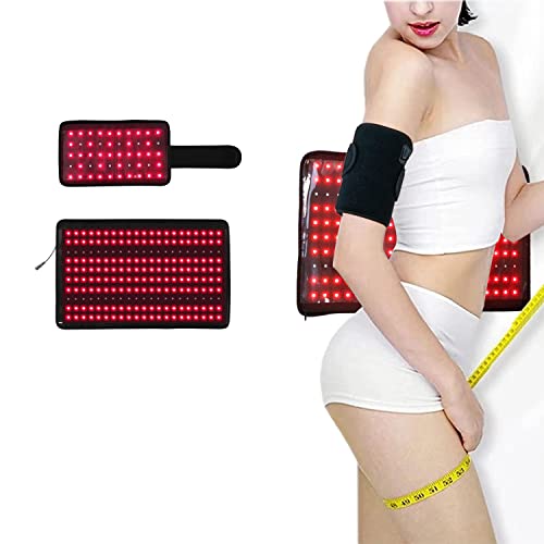 Cabpay Red Light Therapy With 2 Wavelengths，660Nm&850Nm (Large Size Pad, Pack Of One)+Infrared Light Therapy Pad(One Arm Pad) #TOP10