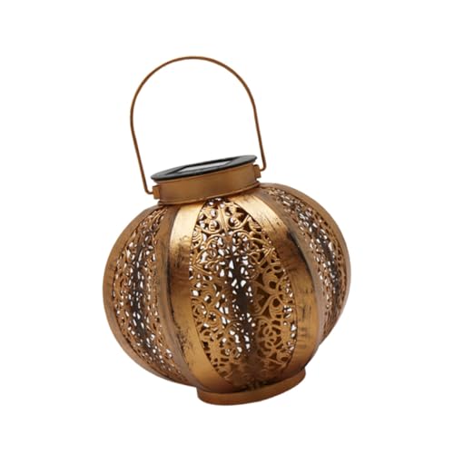 Lampe Suspendue Solaire Sans Fil Anti Pluie pour Éclairer un Jardin Sombre