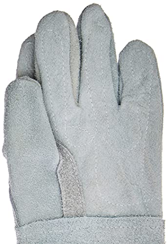 Fixtil LVA/07 Luva de Raspa com Reforço Punho, 20 cm