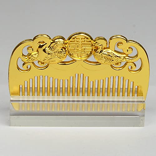 Juanxian Mandarin Duck Hair Comb With Base Romance Comb Animals Comb for Women, Mandarin Duck Comb, 3.15 x 1.77 in - Image 3