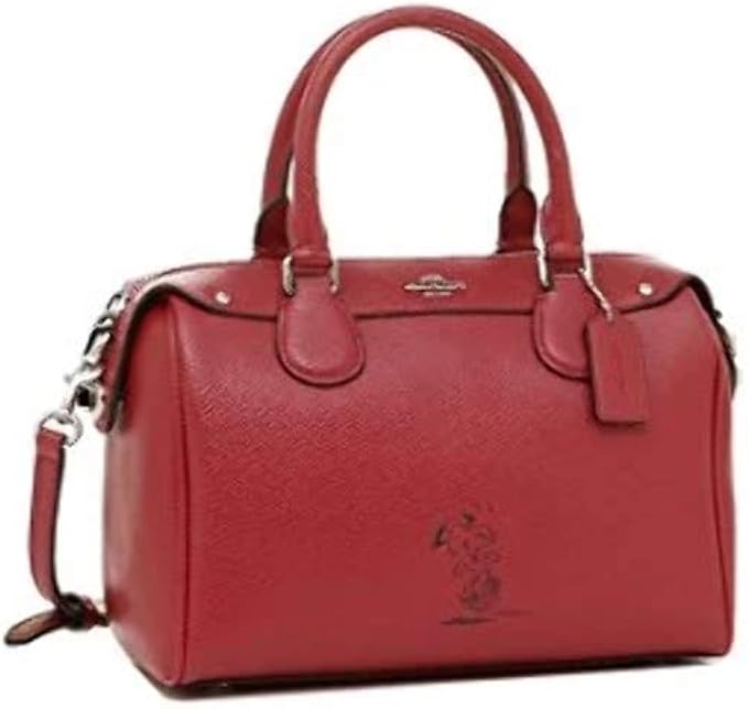 Coach X Snoopy Mini Bennett Satchel, Classic rojo : Amazon.es: Zapatos y  complementos