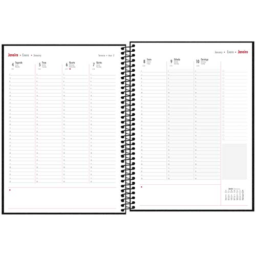 Planner Executivo Espiral Cambridge 2021, Tilibra, 530042