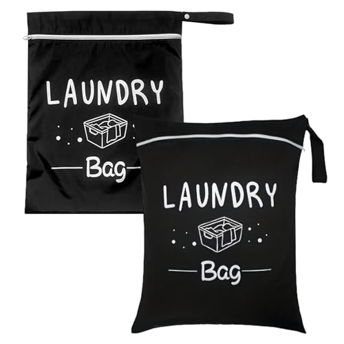 Bolsas impermeables con asa, organizador de viaje para artículos húmedos y secos, tela Oxford, cierre con cremallera, almacenamiento portátil ligero para ropa de baño, cosméticos, viajes de vacaciones