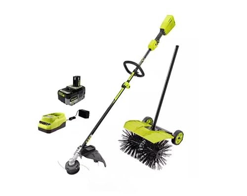 CushyBite Ryobi 18V Trimmer and Sweeper Attachment