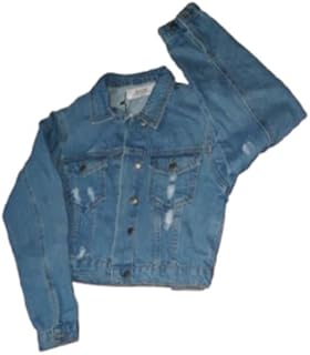 Short Denim Jacket Long Sleeves
