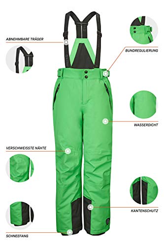 Schneehose für Kinder von Killtec in Grün, Größe 128 (XS)