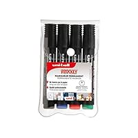 Uni-ball - Uni Mitsubishi Pencil - Marcador Permanente Sin Olor Uni Prockey PM126 - Multisoporte, Multifunción - Base De Agua, Sin Olor - Punta Biselada Ancha De 5,7 Mm - Negro