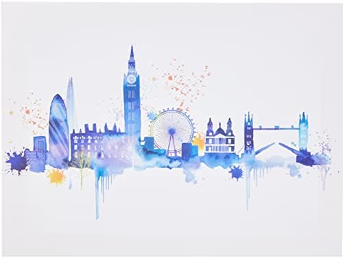 Art Group AFWDC92361 The Summer Thornton London Skyline Canvas Print, Cotton, Multi-Colour, 1.8 x 30 x 40 cm