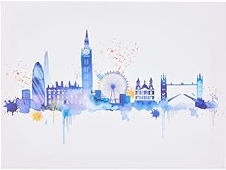 Art Group AFWDC92361 The Summer Thornton London Skyline Canvas Print, Cotton, Multi-Colour, 1.8 x 30 x 40 cm