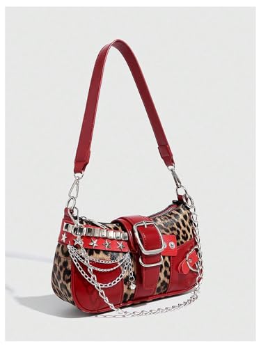 Image of Verdusa Women's Y2k Purse Star Embroidery Cute Shoulder Bag Y2k Accessories
