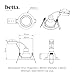 Betta Lighting Recessed Lighting – GU10 LED Spotlights for Ceiling – IP20 Downlights Mains Powered Ceiling Spots for Kitchen Bedroom Lounge - Halogen or LED – Fixed Version, Chrome Finish Betta Lighting Recessed Lighting – GU10 LED Spotlights for Ceiling – IP20 Downlights Mains Powered Ceiling Spots for Kitchen Bedroom Lounge - Halogen or LED – Fixed Version, Chrome Finish