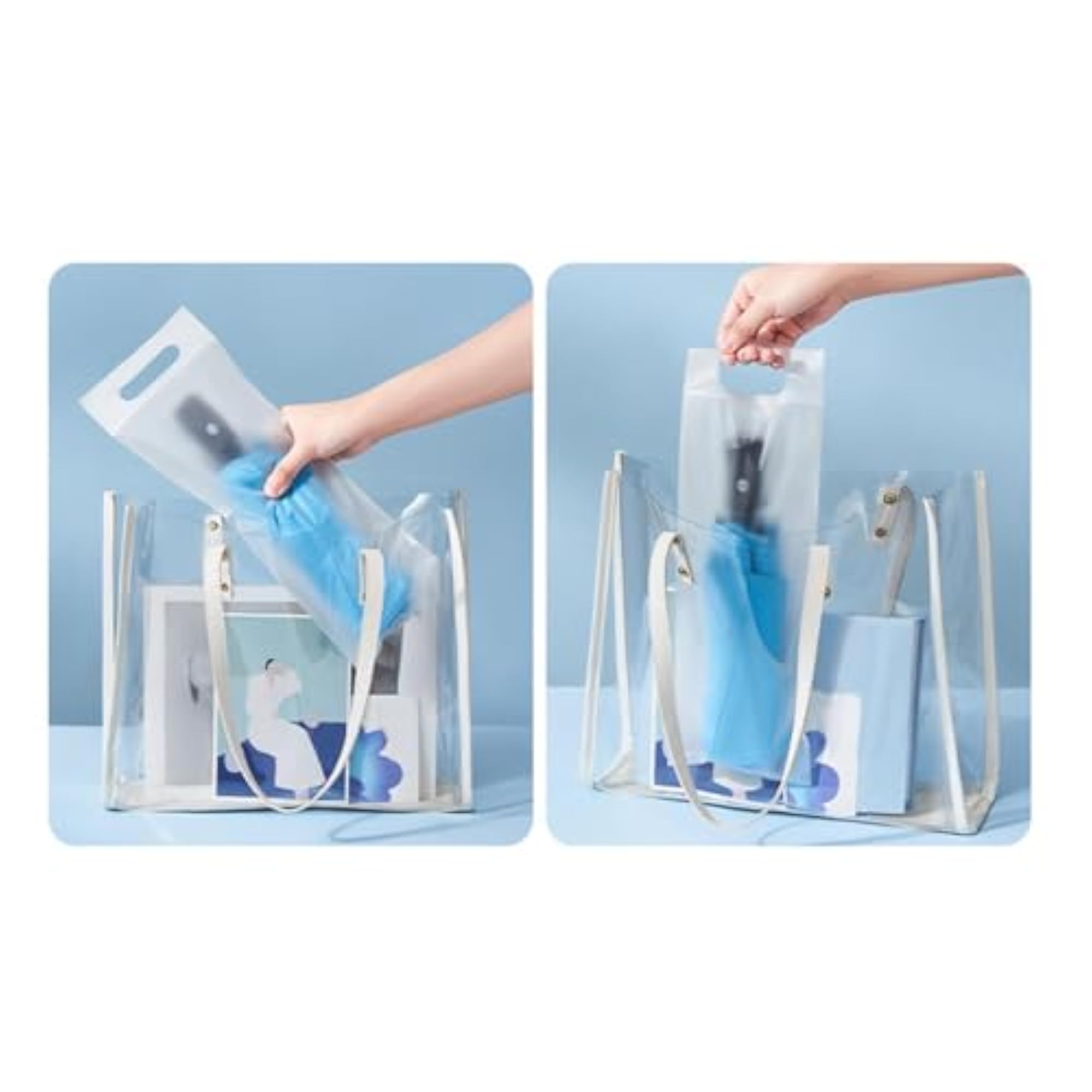 10 Pieces Umbrella Bags with Built-in Strap for Car & Home