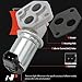 A-Premium Fuel Injection Idle Air Control Valve Compatible with Ford Ranger & Mazda B2300 1994 2.3L, Replace# F47Z9F715AA ZZM020660C