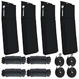 Five Oceans 4-Pack Flat Boat Fender Kit, Includes 24
