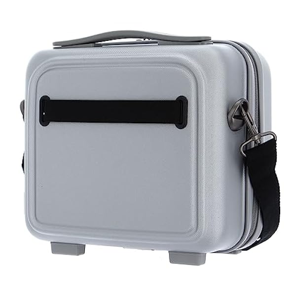 Mandarina Duck Logoduck Beauty Case, Argento (Silver), 28.5x26.5x16.5(LxHxW)