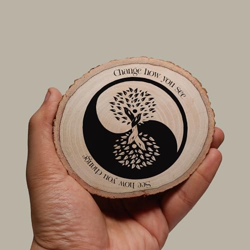 Image of MOTIVATIONAL GIFTS Change Wooden Motivational Quotes Table Decorative Gifts Wood Showpiece For Office Table Living Room