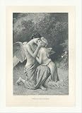 Eros und Psyche P. - C1172 - Amour de Thumann - mythologie - Ailes en bois