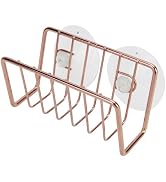 2 Pack Gold Self-Adhesive Metal Spice Racks for Fridge Doors & Kitchens