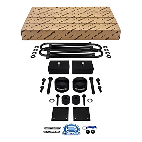 Supreme Suspensions - 3" Front + 2" Rear Lift Kit For 2005-2016 Ford F-250 & F-350 Super Duty 4WD Non-Overloads - Complete Suspension Lift Kit with Pro Comp PRO-X Series Shocks