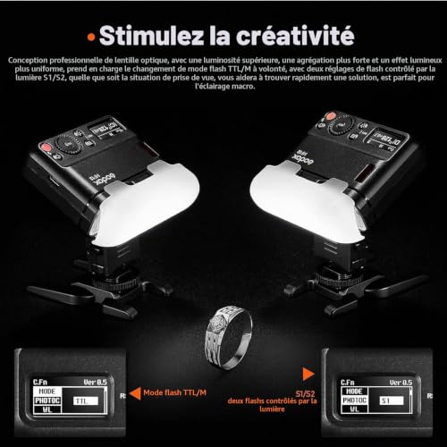 GODOX Flash Macro MF12 Neuf - vue 9