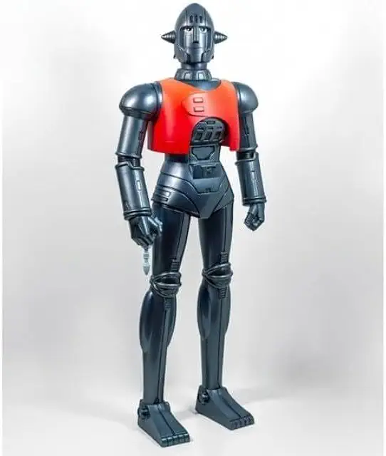 Figurine Capitaine Flam Crag Métallique 25cm - Boîte FR Exclusive